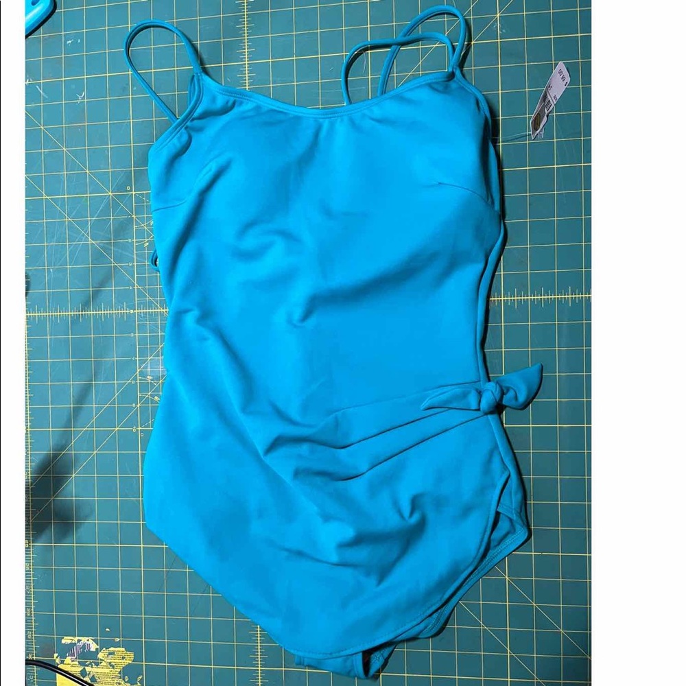 Talbot’s Turquoise one piece bathing suit size 14